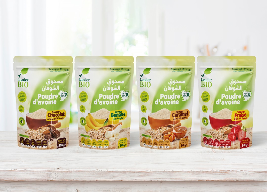 Poudre d'avoine aromatisée LeaderBio